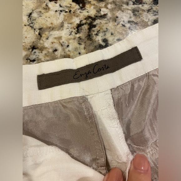 Enza costa white French linen size 24 - Picture 3 of 4